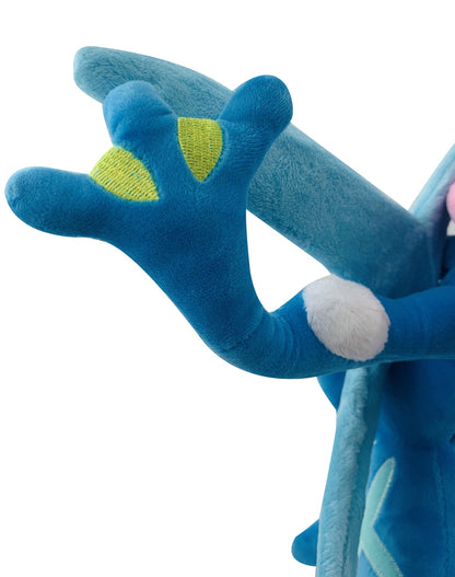 Peluche Quajutsu Greninja - Compagnon Pokémon Adorable