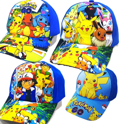 Casquette Bunte Pikachu Énergique pour Enfants