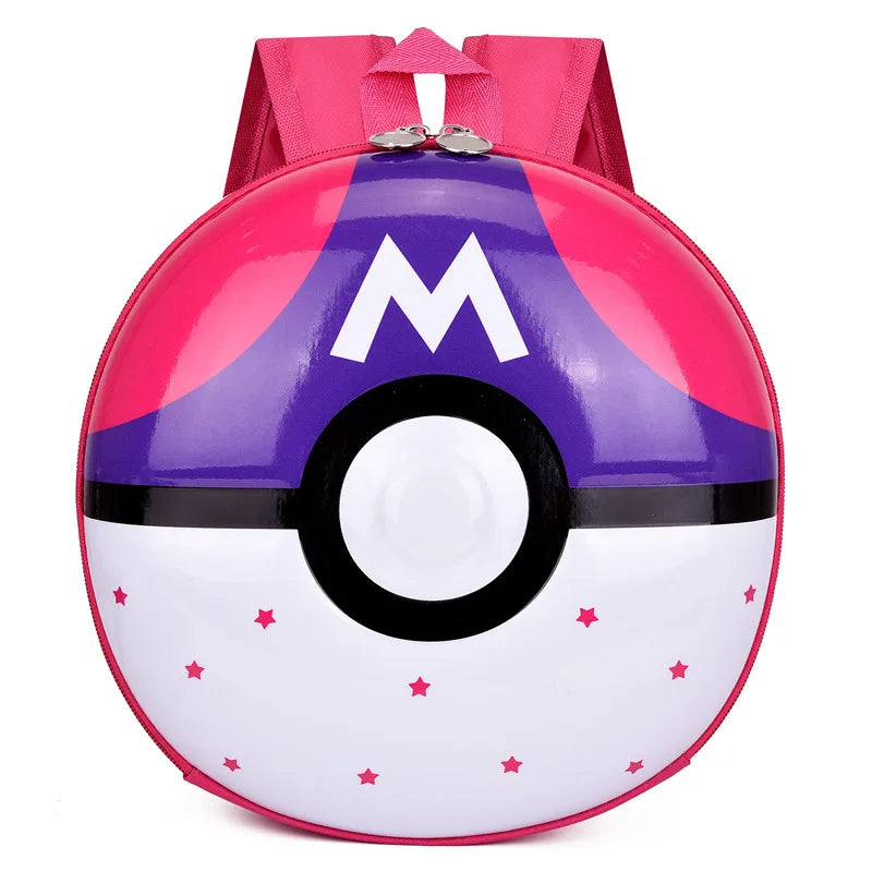 Kinder  Rucksack im Pokeball Aussehen - viele Motive