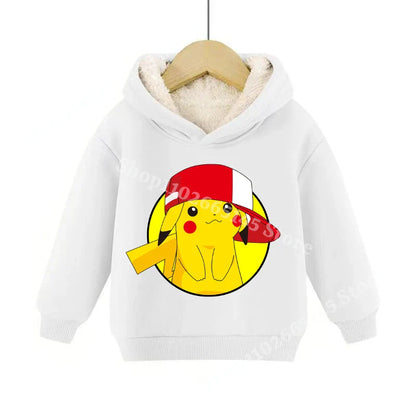 Pullies Hoodies Enfants Pokémon Douillets et Colorés