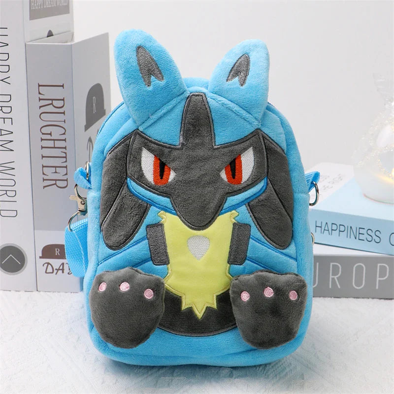 Mimigma, Lucario oder Bauz Plüschige Umhängetaschen (ca. 20cm)