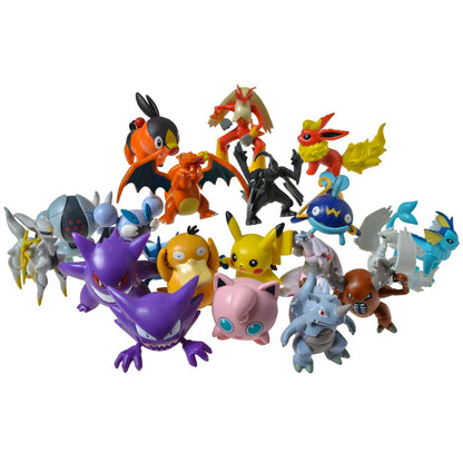 Lot de 20 Grandes Figurines Pokémon Collection 8-10 cm