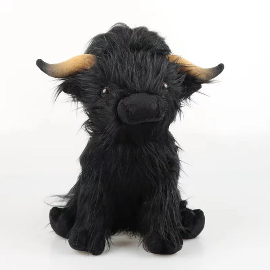 Vache Peluche Noir