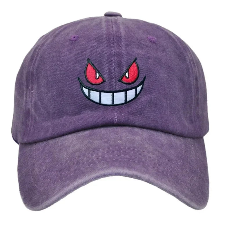 Casquette de baseball Pokémon Gengar - Style et confort à deux couleurs