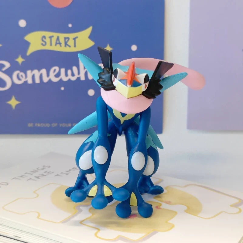 Ensemble de 7 Figurines Pokémon Épiques : Pikachu, Lucario, Jolteon, Espeon, Psyduck