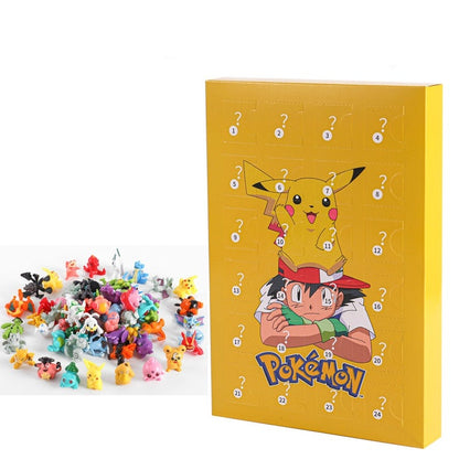 Calendrier de l'Avent Pokémon : 24 Figurines Magiques à Collectionner