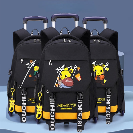 Trolley-Rucksack 2-en-1 Pokémon : Pratique et Stylé