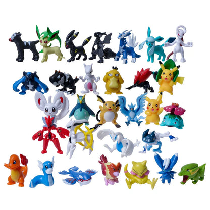 Coffret Pokémon Deluxe : 36 Figurines + 3 Pokéballs