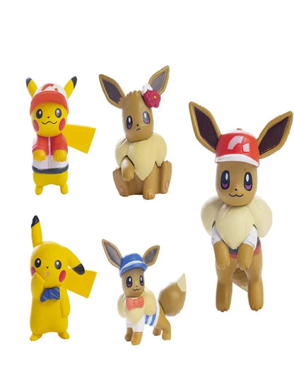 Ensemble de Figurines Pokémon : Aventures et Créativité