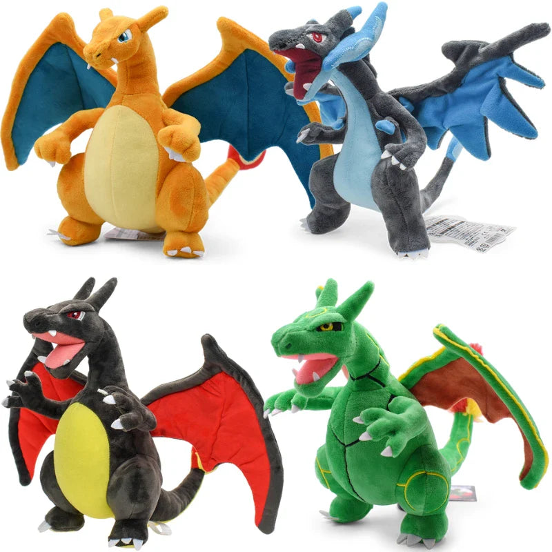 Peluches Glurak Pokémon - Mega Y, Mega X et brillantes