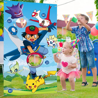 Jeu de Lancer Pokémon Pikachu pour Fêtes et Activités Extérieures