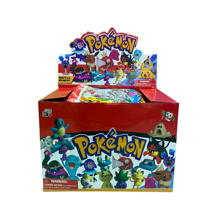 Coffret Surprise Pokémon : 24 Paquets avec Figurines et Cartes À Collectionner