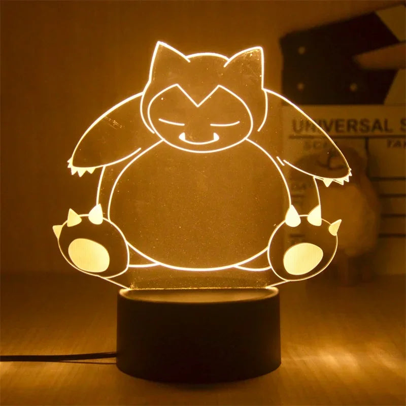 Lampe Décorative Pokémon LED - Ambiance Chaleureuse et Stylée