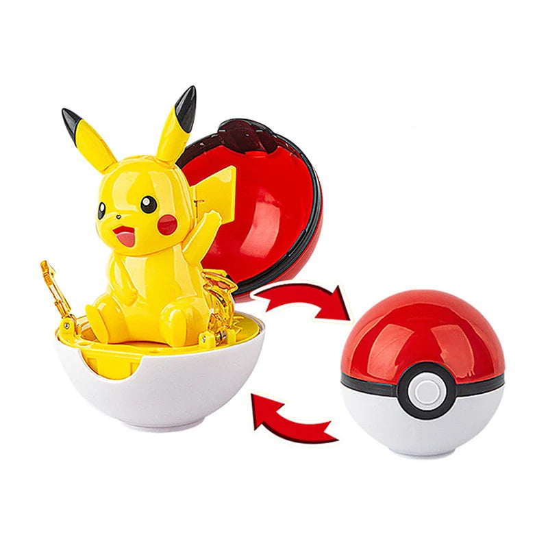 Set de 6 Pokeballs avec Figurines pour Aventures Pokémon Épiques