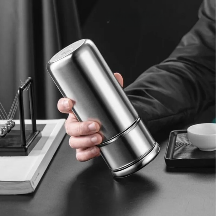 Gourde Thermos en Acier Inoxydable pour Infusion de Thé