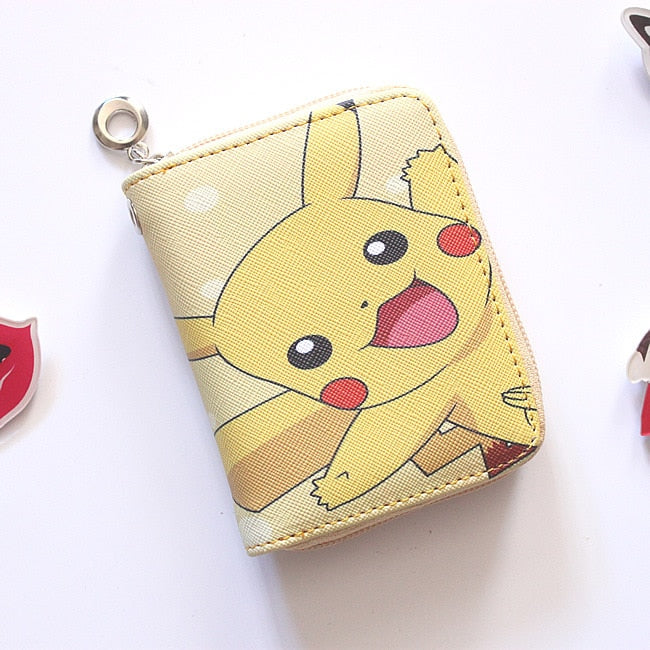 Süßes Pokémon Portemonnaie mit Pikachu Aufdruck in verschiedenen Motiven kaufen