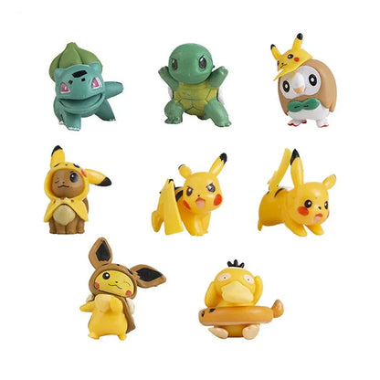 Ensemble de Figurines Pokémon : Aventures et Créativité