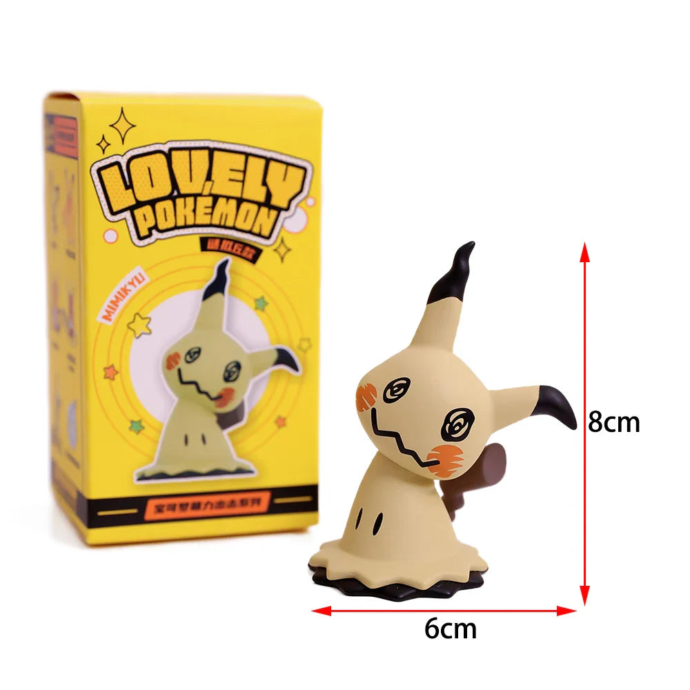 Figurines Kawaii Pokémon - Collection Pikachu, Raichu, Mimigwe, Togedemaru et Pichu