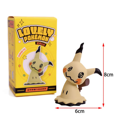 Figurines Kawaii Pokémon - Collection Pikachu, Raichu, Mimigwe, Togedemaru et Pichu