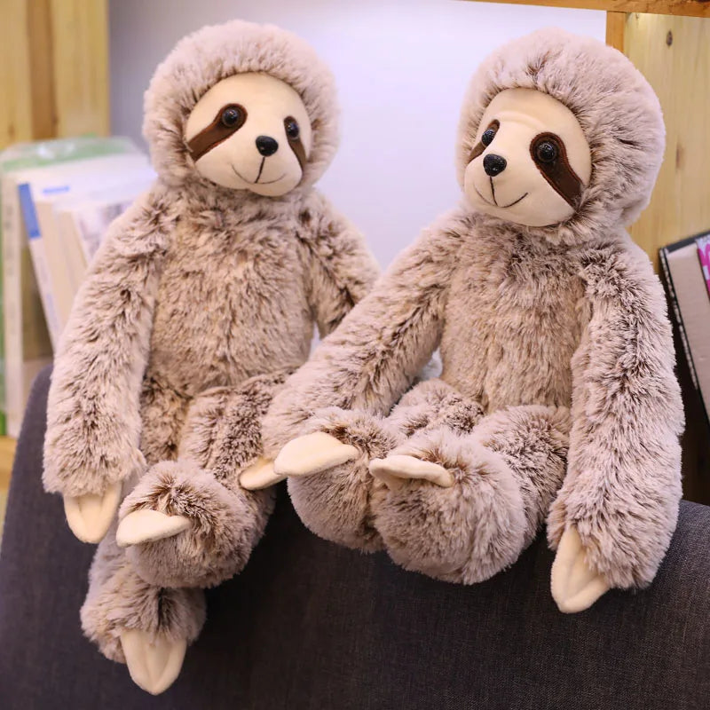 Peluche Paresseux Géant - Le Compagnon Idéal pour des Câlins Douillets