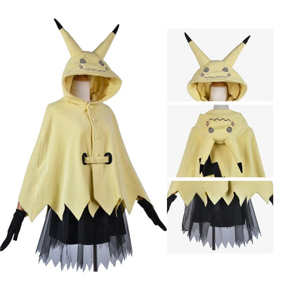 Mimigma Mimikyu Cosplay Kostüm für Fasching, Karneval usw. Pokemon Kostüm