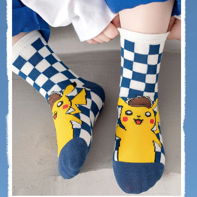 Chaussettes Pokémon Pikachu - Lot de 5 Paires Pour Enfants