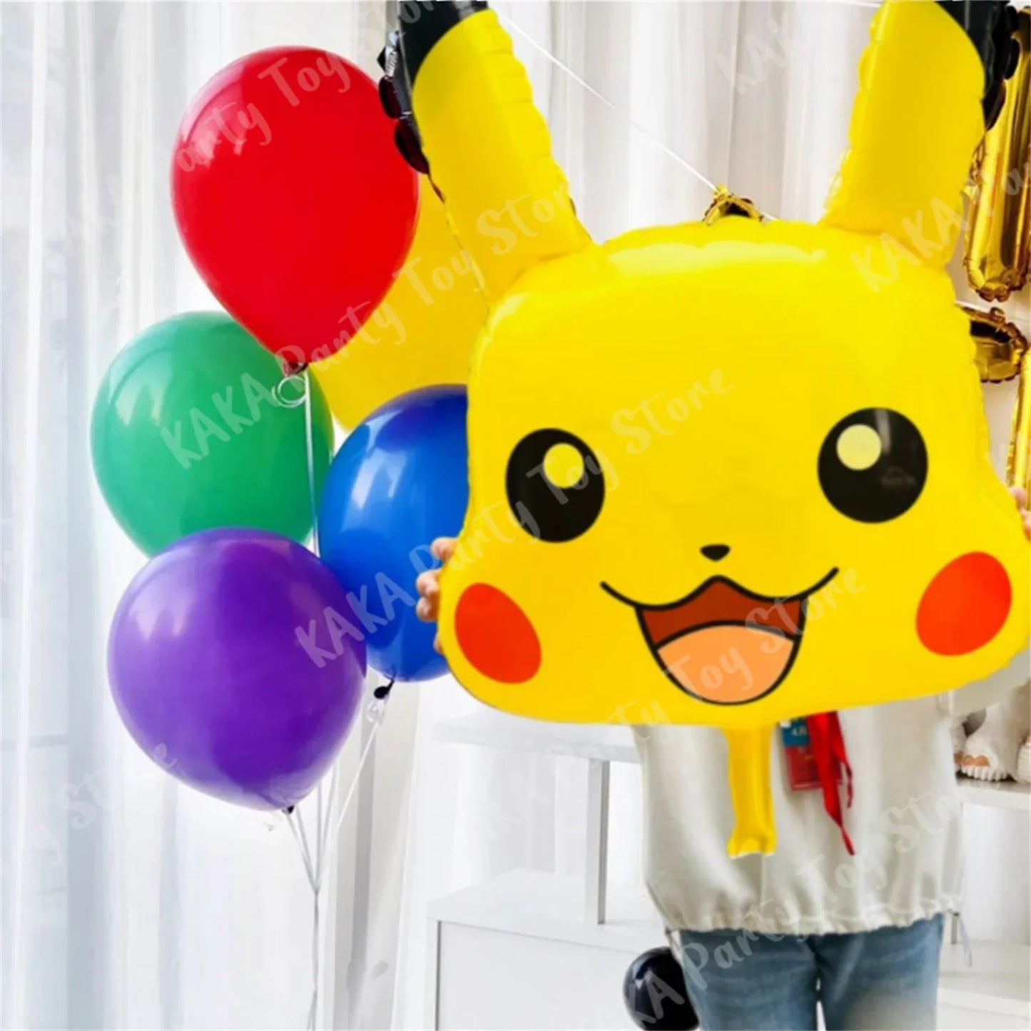 Ballons Pikachu Magiques pour Fêtes et Anniversaires