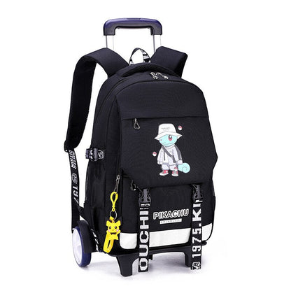 Trolley-Rucksack 2-en-1 Pokémon : Pratique et Stylé