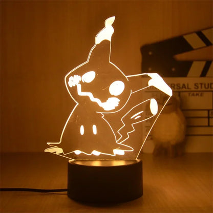 Lampe Décorative Pokémon LED - Ambiance Chaleureuse et Stylée