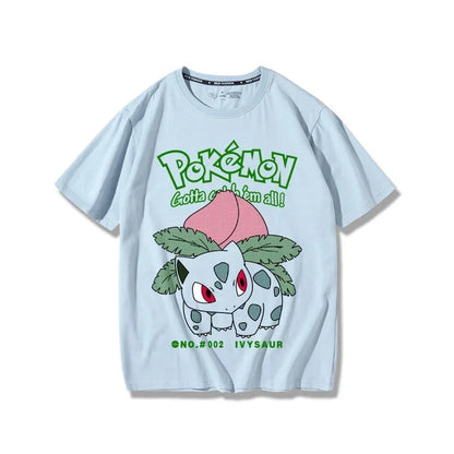 T-shirt d'été Pikachu à manches courtes