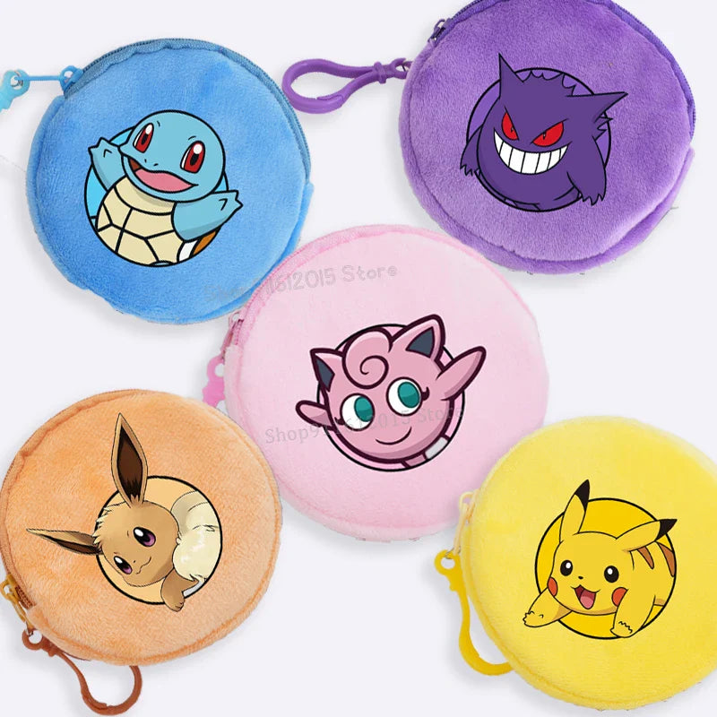 Porte-Monnaie en Peluche Pokémon - Designs Adorables pour Enfants