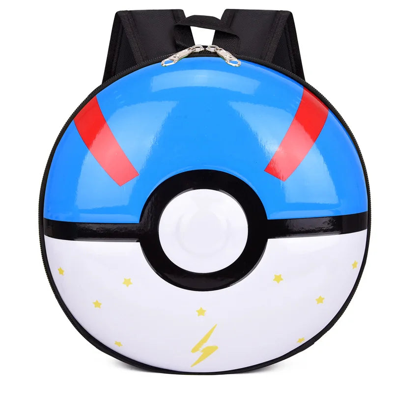 Kinder  Rucksack im Pokeball Aussehen - viele Motive