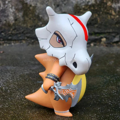 Figurine Tragosso Cubone 14 cm avec accessoire os Pokémon