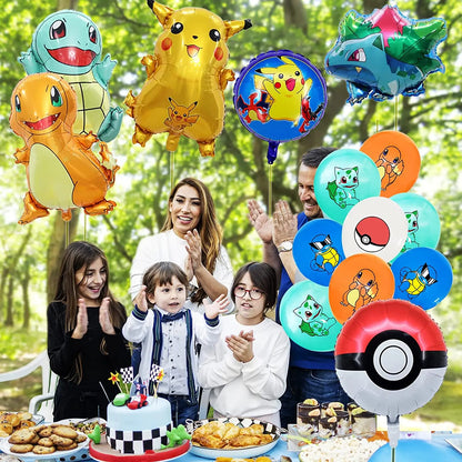 Set de Vaisselle Pokémon Festif pour Anniversaire - 79 Pièces