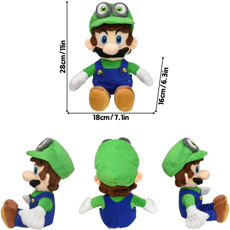 Peluche Luigi de Mario Bros - Le Compagnon Magique de l'Enfance