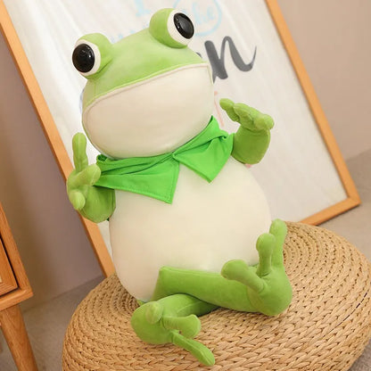 Grenouille Peluche Géante Ultra-Douce