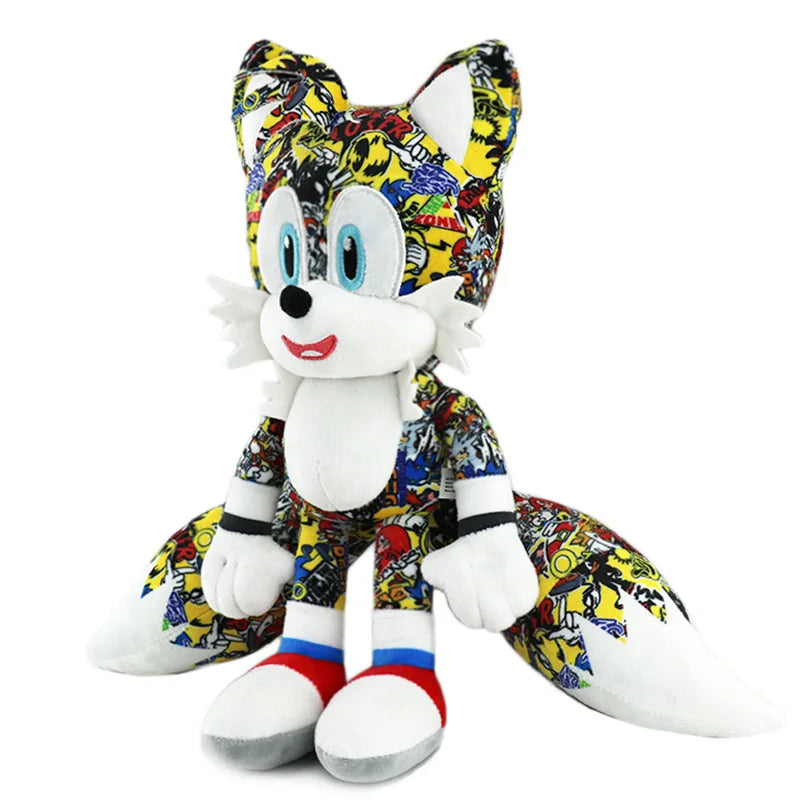 Peluche Sonic Tails - Compagnon Doux et Légendaire de l'Univers Sonic