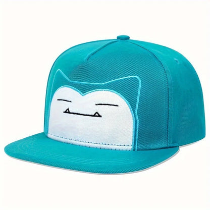 Tolle Relaxo Snorlax Baseball Cap in Schwarz oder Grün für Erwachsene