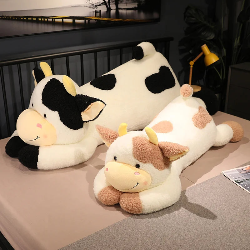 Peluche Vache Géante Douceur et Réconfort