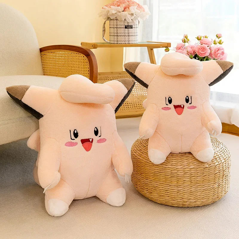 Peluche Piepi Clefairy - Compagnon Pokémon Adorable (35/45/80 cm)