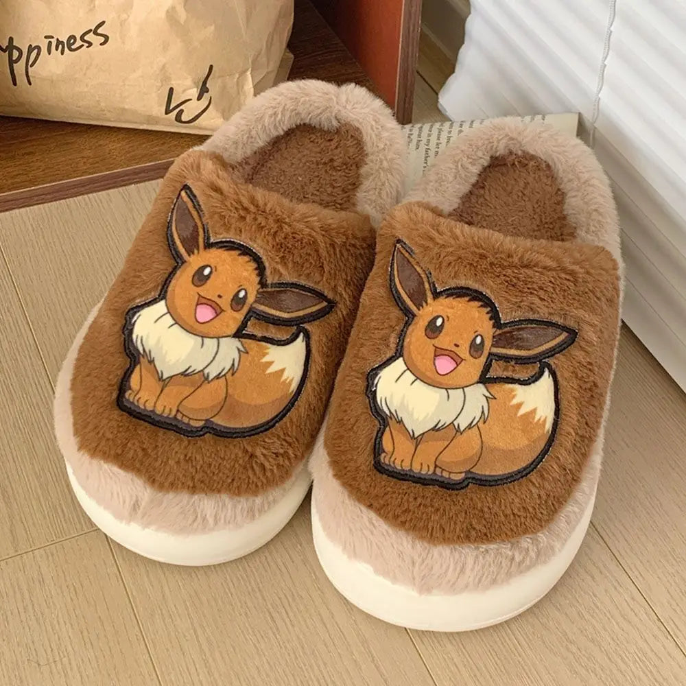 Chaussons Pokémon Évoli, Bisasam et Pikachu pour Enfants