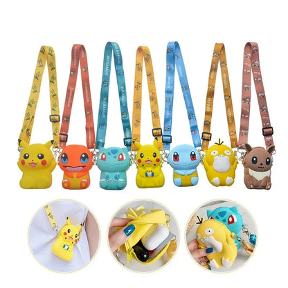 Mini Pochette Bandoulière Pokémon pour Enfants