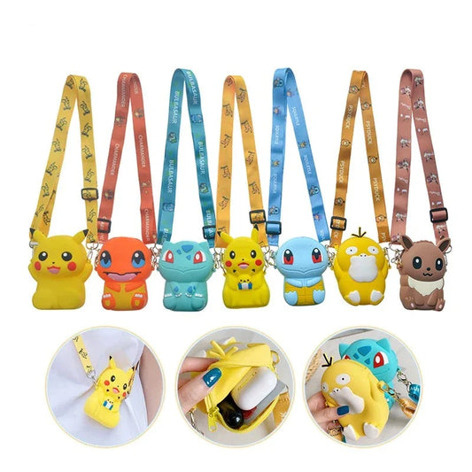 Mini Pochette Bandoulière Pokémon pour Enfants