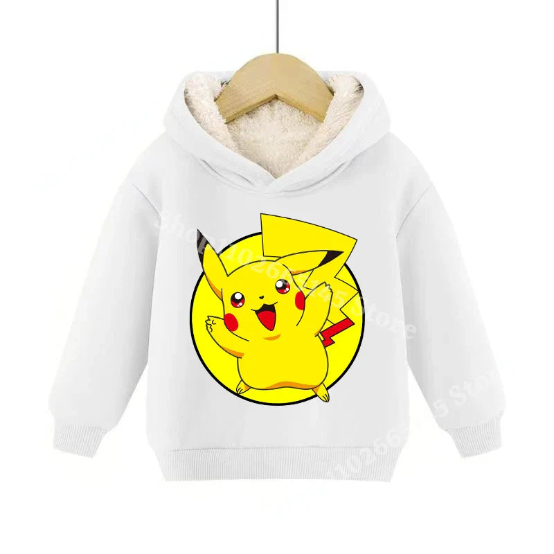 Pullies Hoodies Enfants Pokémon Douillets et Colorés