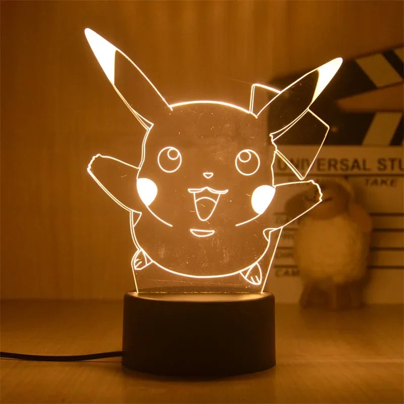 Lampe Décorative Pokémon LED - Ambiance Chaleureuse et Stylée