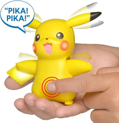 Figurines Parlantes Pikachu et Glumanda - Magie Pokémon chez Vous