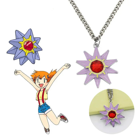 Collier ou Porte-Clés Starmie Pokémon Élégant