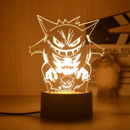 Lampe Décorative Pokémon LED - Ambiance Chaleureuse et Stylée