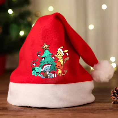 Chapeau de Noël Pikachu ou Pokémon Festif