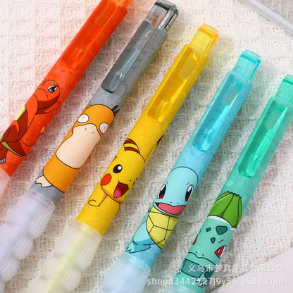 Stylos Gel Pokémon Magiques - Ensemble de 5 Colorés